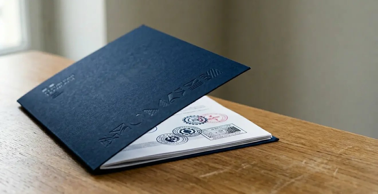 Document officiel administratif avec tampon d'approbation gouvernementale symbolisant la reconnaissance de catastrophe naturelle