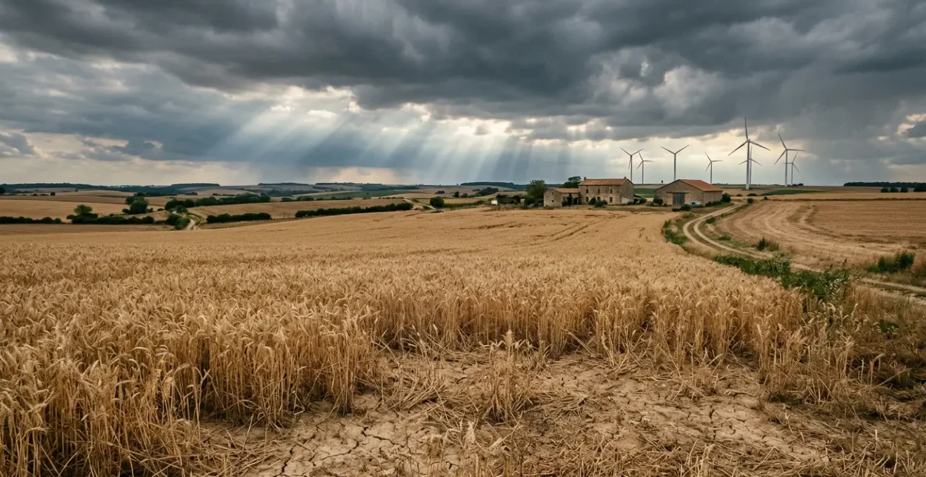 Exploitation agricole confrontée aux défis du changement climatique