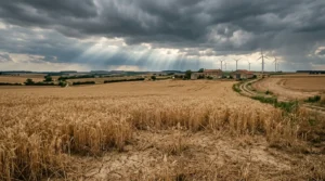 Exploitation agricole confrontée aux défis du changement climatique