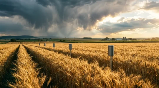 Vision prospective de l'assurance agricole paramétrique et des technologies météorologiques connectées