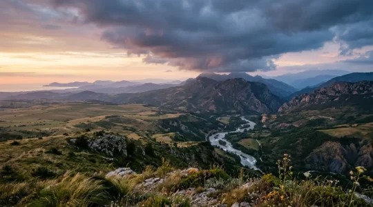 Représentation visuelle des phénomènes naturels majeurs en France avec cartographie des zones à risque