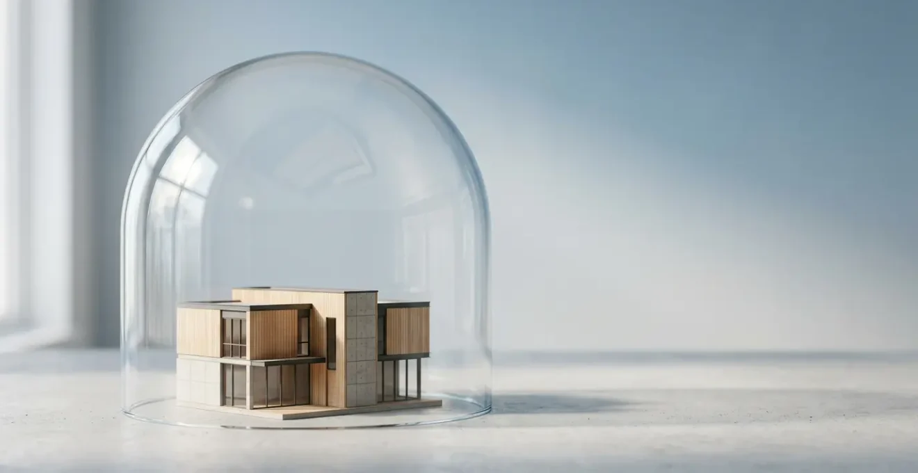 Illustration représentant la protection de l'habitation face aux catastrophes naturelles et le mécanisme des franchises légales